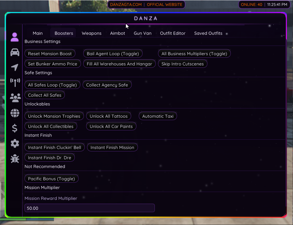 Danza Menu screenshot 10