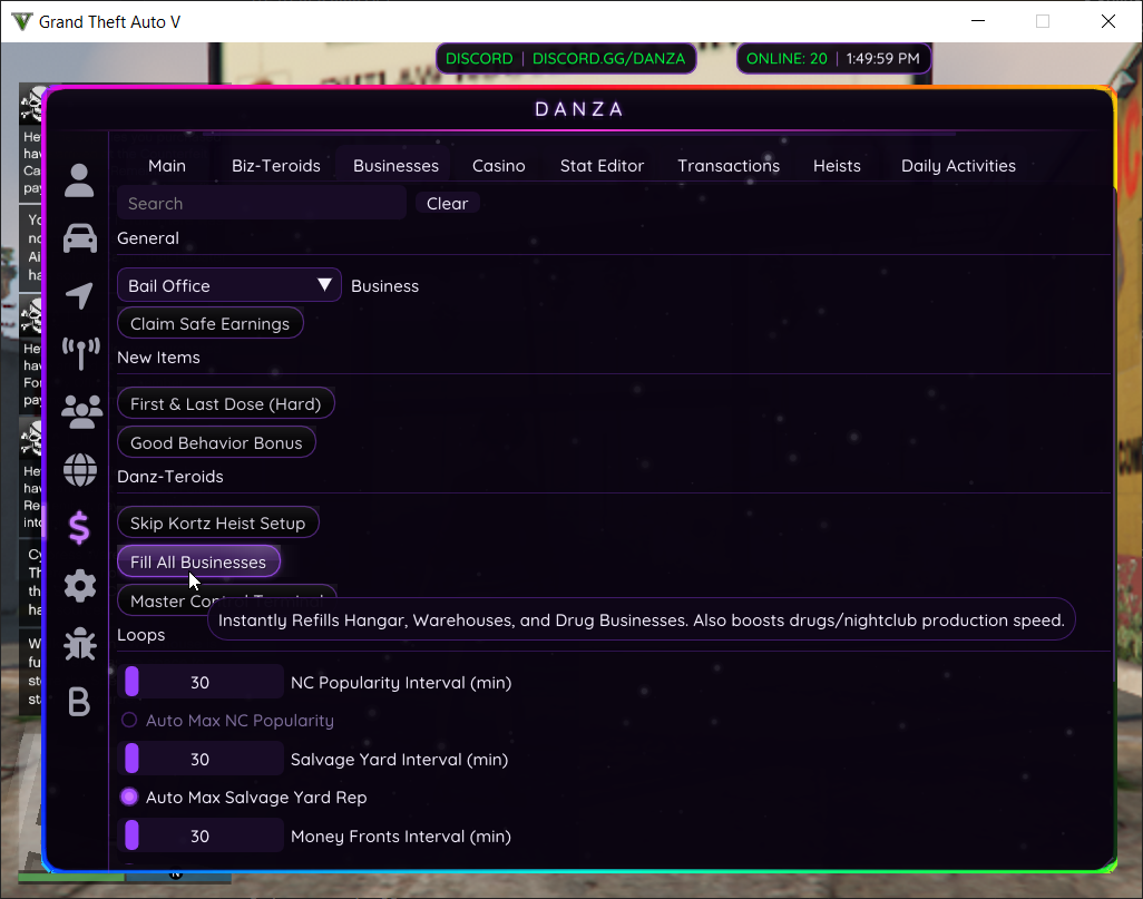 Danza Menu screenshot 13