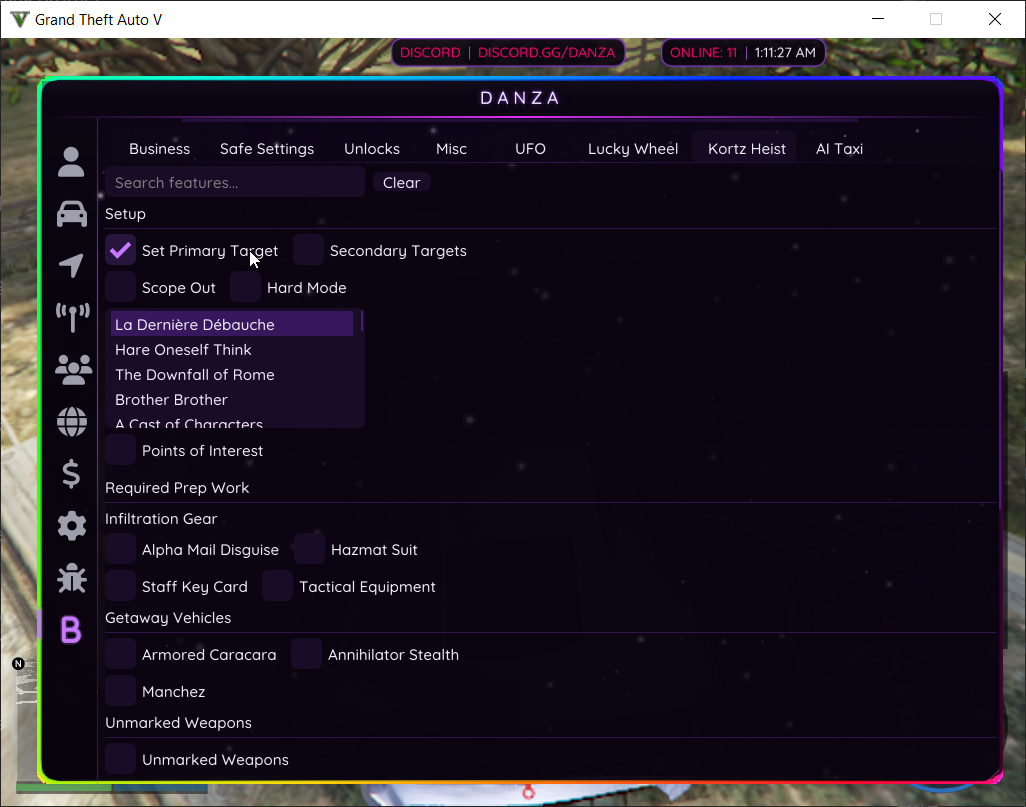 Danza Menu screenshot 14