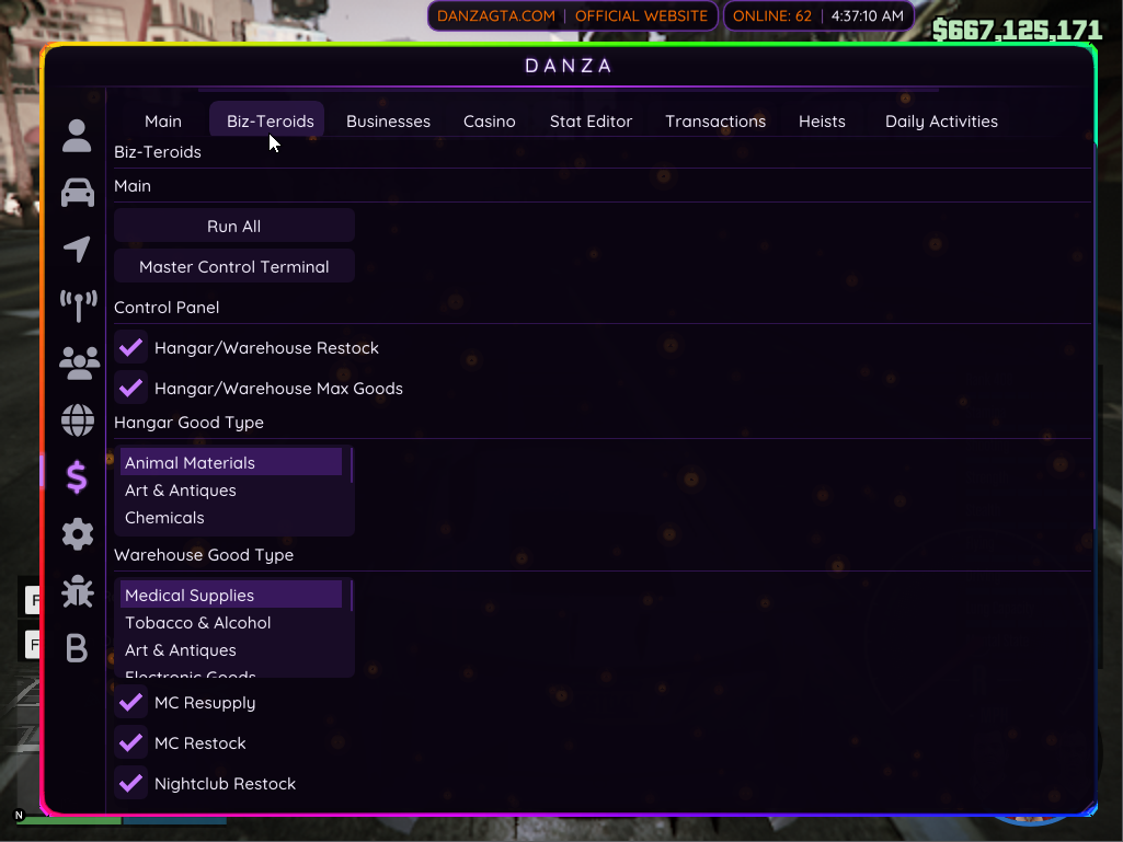 Danza Menu screenshot 16