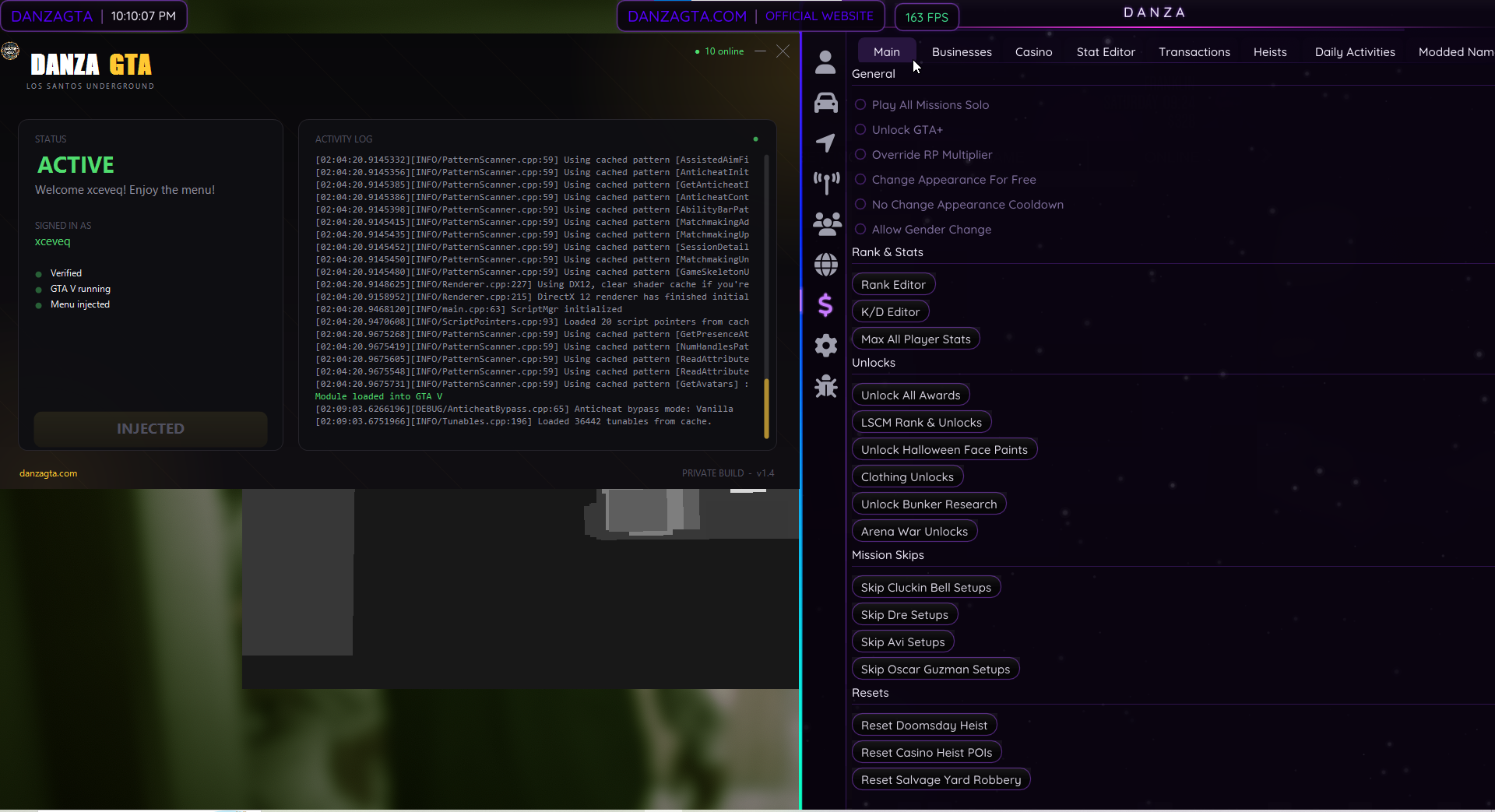 Danza Menu screenshot 3
