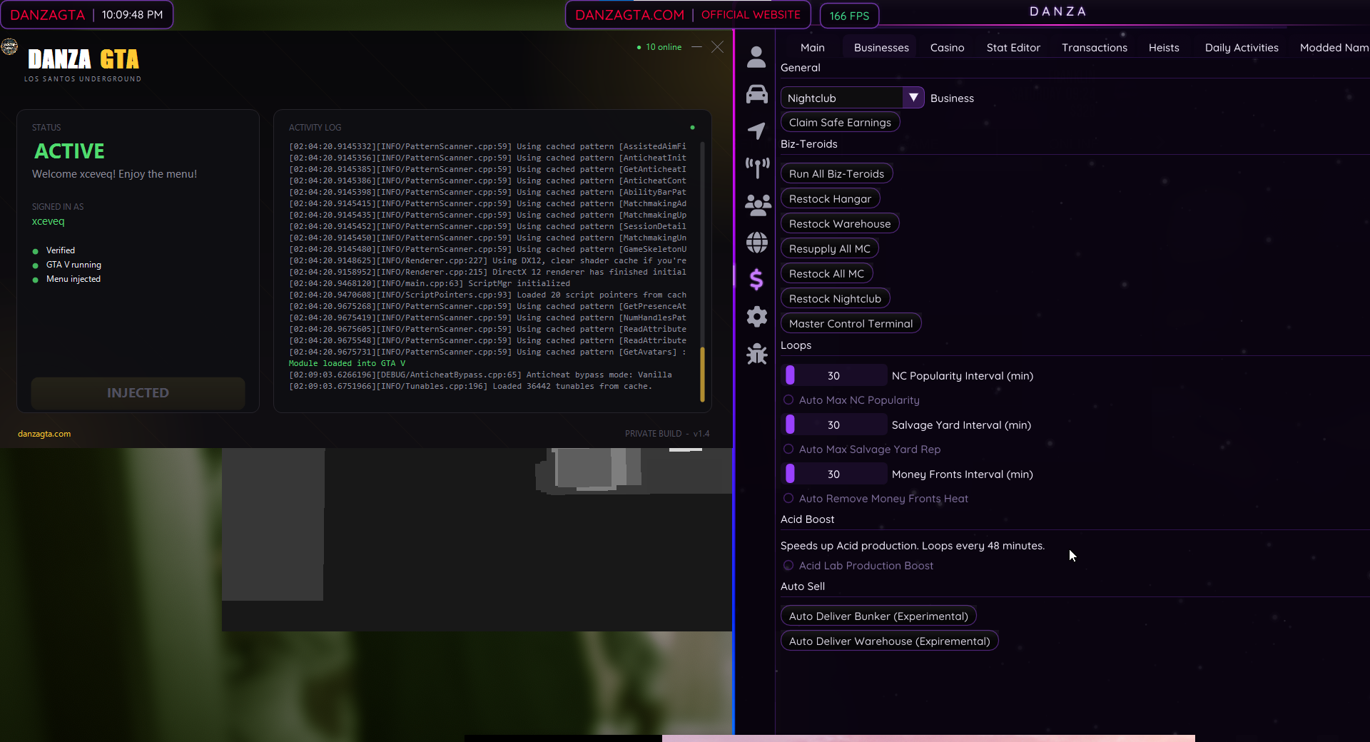 Danza Menu screenshot 4